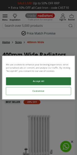 Mobile page screenshot