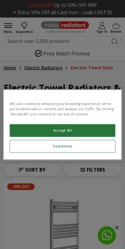 Mobile page screenshot