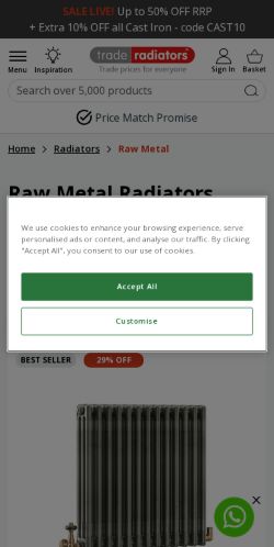 Mobile page screenshot