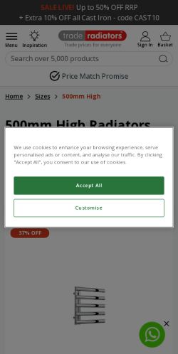 Mobile page screenshot