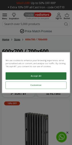 Mobile page screenshot