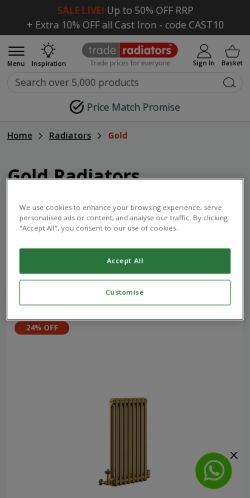 Mobile page screenshot