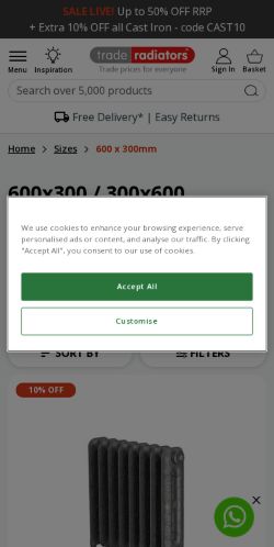 Mobile page screenshot