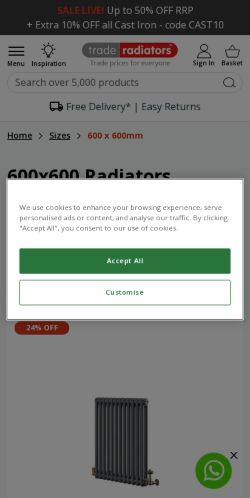 Mobile page screenshot