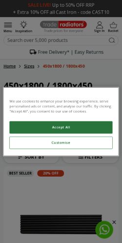 Mobile page screenshot