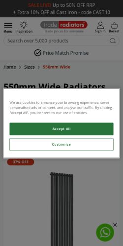 Mobile page screenshot