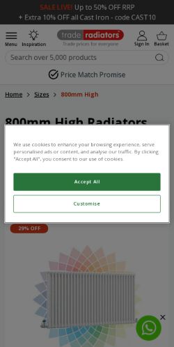 Mobile page screenshot