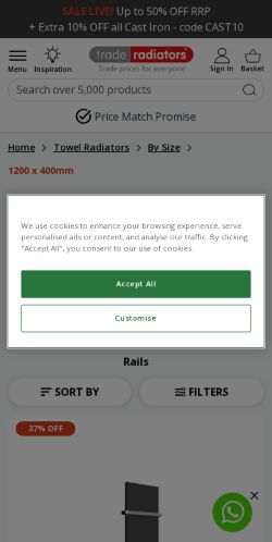 Mobile page screenshot