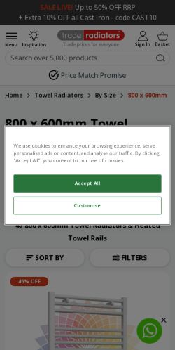 Mobile page screenshot