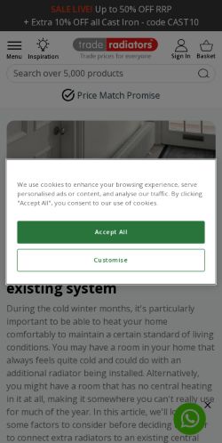 Mobile page screenshot