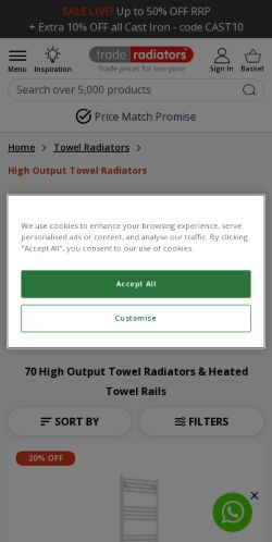 Mobile page screenshot