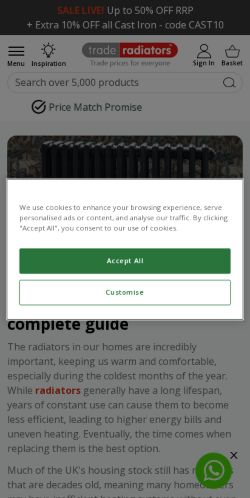 Mobile page screenshot