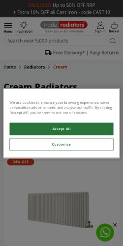 Mobile page screenshot