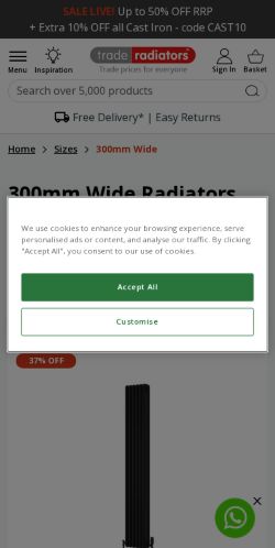 Mobile page screenshot