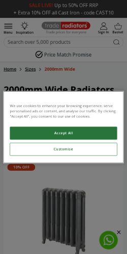 Mobile page screenshot