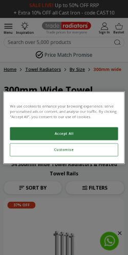 Mobile page screenshot