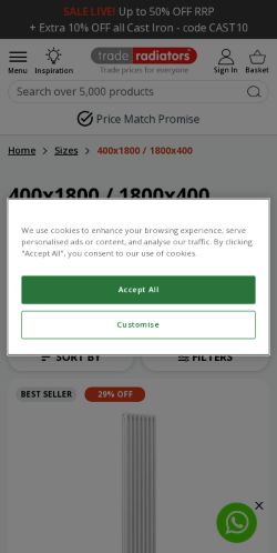 Mobile page screenshot