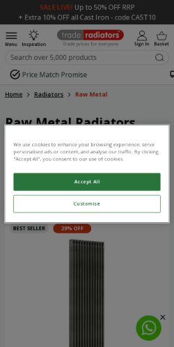 Mobile page screenshot