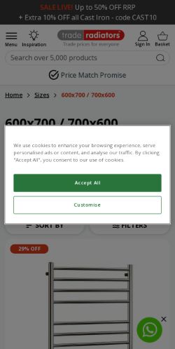 Mobile page screenshot