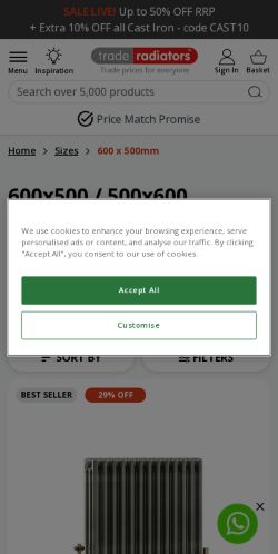 Mobile page screenshot