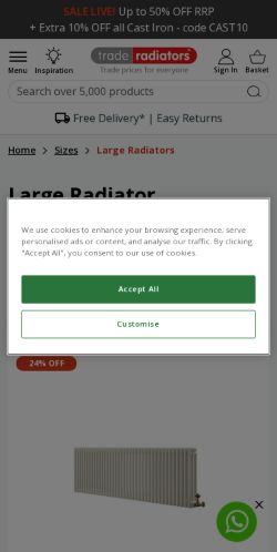 Mobile page screenshot