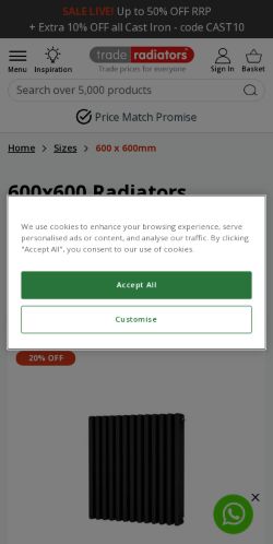 Mobile page screenshot