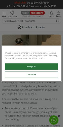 Mobile page screenshot