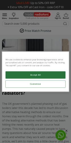 Mobile page screenshot