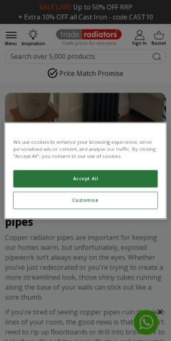 Mobile page screenshot