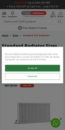 Mobile page screenshot