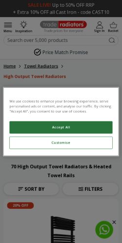 Mobile page screenshot