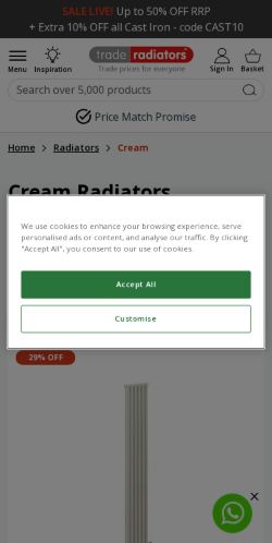 Mobile page screenshot