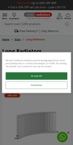 Mobile page screenshot