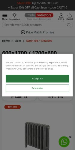 Mobile page screenshot