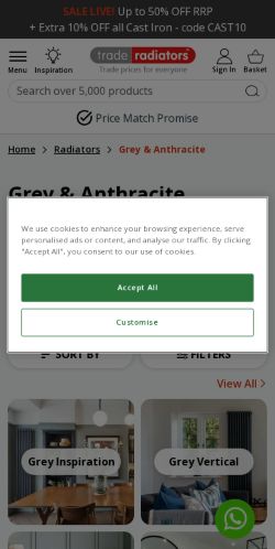 Mobile page screenshot