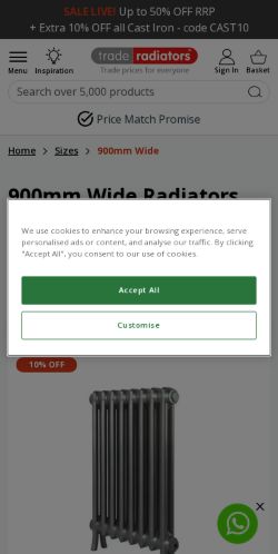 Mobile page screenshot