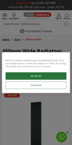 Mobile page screenshot