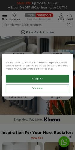 Mobile page screenshot