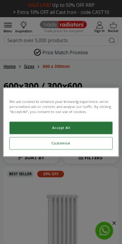 Mobile page screenshot