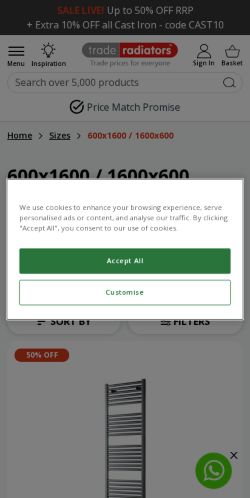 Mobile page screenshot