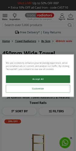 Mobile page screenshot