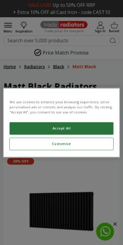 Mobile page screenshot