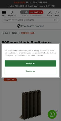 Mobile page screenshot