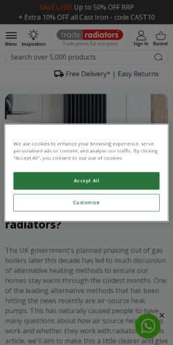 Mobile page screenshot
