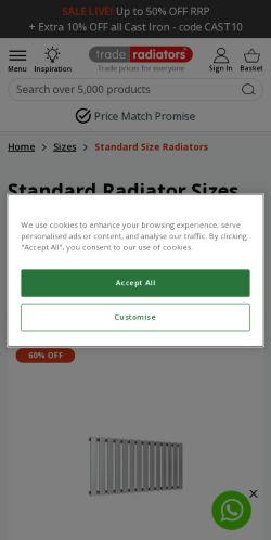 Mobile page screenshot