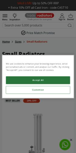 Mobile page screenshot