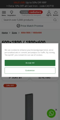 Mobile page screenshot