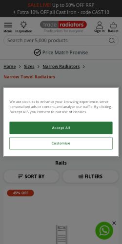 Mobile page screenshot