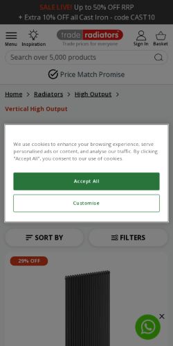 Mobile page screenshot
