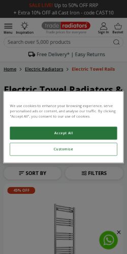 Mobile page screenshot
